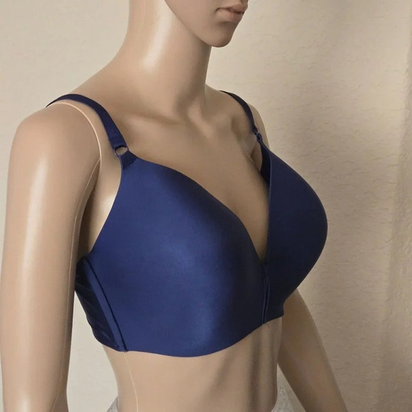 Victoria's Secret No Wire Wireless Lined navy size 36DD - Picture 2 of 6